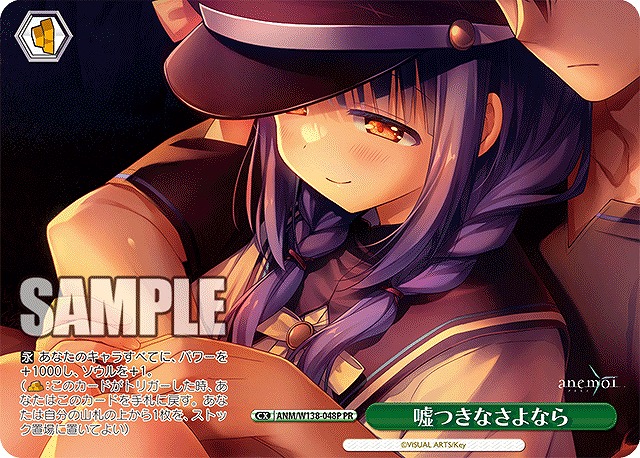 嘘つきなさよなら (PR) 【ANM/W138-048PR】
